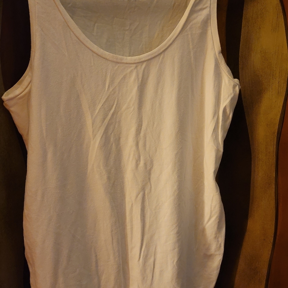 White maternity top size M
